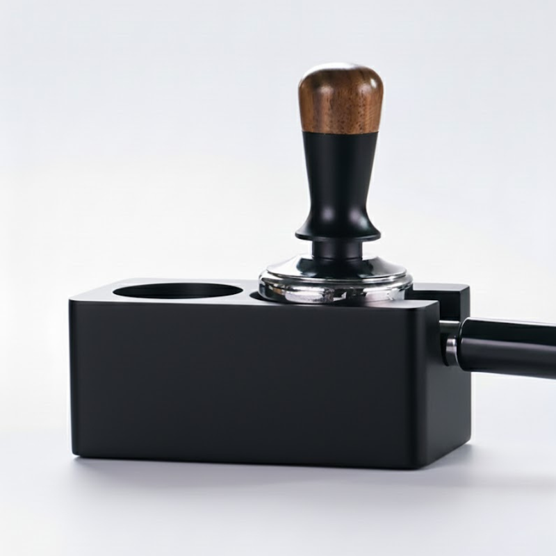 Steamly WoodPress - Tamper Café Finition Bois